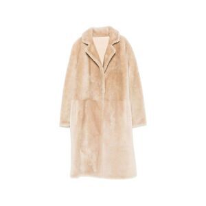 Yves Salomon Neutrals Coats - Faux Fur Coats Women